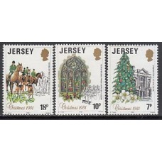 Jersey - Correo 1981 Yvert 264/6 ** Mnh Navidad