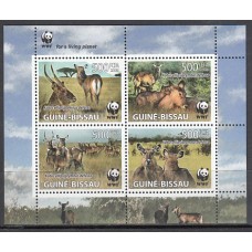 Guinea Bissau - Correo Yvert 2646/9 ** Mnh  Fauna