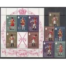 Antigua Correo Yvert Hb 2 ** Mnh Uniformes militares