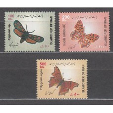 Iran - Correo 2003 Yvert 2654/6 ** Mnh Fauna mariposas