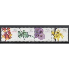 Australia - Correo 2007 Yvert 2656/9 ** Mnh Flores