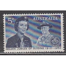 Australia - Correo 1960 Yvert 267 * Mh Scouts
