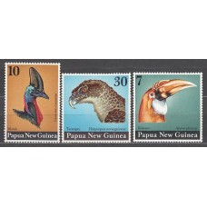 Papua y Nueva Guinea - Correo Yvert 269/71 ** Mnh Fauna. Aves