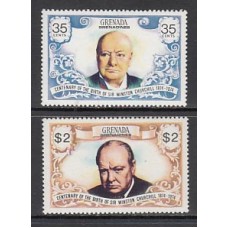 Grenada-Grenadines - Correo Yvert 27/8 ** Mnh Winston Churchill