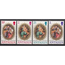 Antigua Correo Yvert 270/3 ** Mnh Navidad pinturas