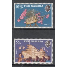 Gambia - Correo 1972 Yvert 271/2 ** Mnh  Barcos