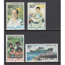 Nauru - Correo Yvert 271/4 ** Mnh Barco