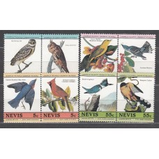 Nevis - Correo Yvert 271/8 ** Mnh Fauna aves