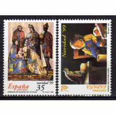 España II Centenario Correo 1999 Edifil 3685/6 ** Mnh