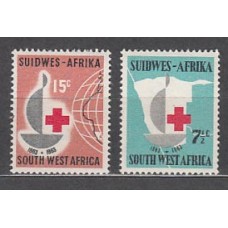 Sud Oeste Africano - Correo Yvert 273/4 ** Mnh  Cruz roja