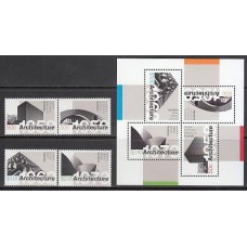 Australia - Correo 2007 Yvert 2737/40+H.99 ** Mnh Arquitectura