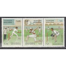 Bangladesh - Correo 1988 Yvert 274/6 ** Mnh  Deportes criket
