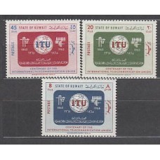 Kuwait - Correo 1965 Yvert 274/6 ** Mnh  UIT