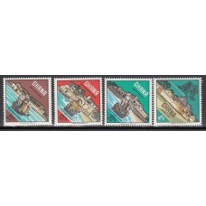 Ghana - Correo 1967 Yvert 274/7 ** Mnh  Castillos