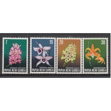 Papua y Nueva Guinea - Correo Yvert 274/7 ** Mnh Flores