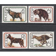 Rodesia del Sur - Correo Yvert 274/7 ** Mnh  Fauna