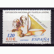 España II Centenario Correo 2001 Edifil 3781 ** Mnh