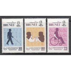 Brunei - Correo Yvert 275/7 ** Mnh  Personas hincapacitadas