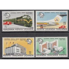 Este Africano - Correo Yvert 277/80 ** Mnh  UPU