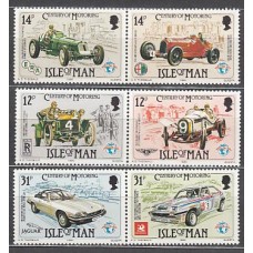Man - Correo 1985 Yvert 277/82 ** Mnh Automoviles