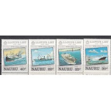 Nauru - Correo Yvert 278/81 ** Mnh Barcos