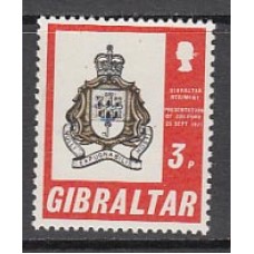 Gibraltar - Correo 1971 Yvert 278 ** Mnh Escudo