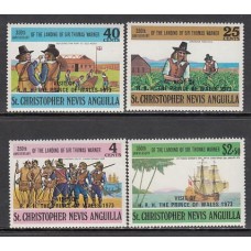 San Cristobal - Correo Yvert 279/82 ** Mnh Barcos