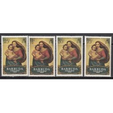 Barbuda - Correo Yvert 38/41 ** Mnh Navidad