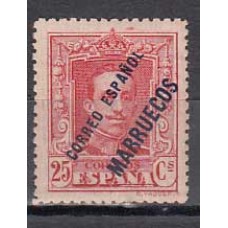 Tanger Variedades 1929 Edifil 55a * Mh  Color rojo