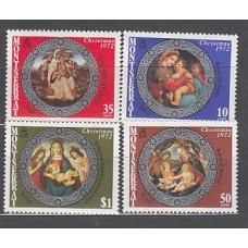 Montserrat - Correo Yvert 282/5 ** Mnh Navidad pinturas