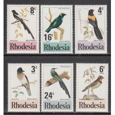 Rodesia del Sur - Correo Yvert 282/7 ** Mnh   Fauna aves