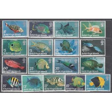 Virgenes - Correo Yvert 282/98 ** Mnh Fauna peces