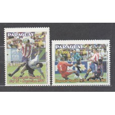 Paraguay - Correo 2001 Yvert 2827/8 ** Mnh Deportes. Fútbol