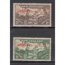 Nueva Zelanda - Correo 1946 Yvert 283/4 ** Mnh