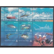 Oceano Indico - Correo Yvert 283/8 ** Mnh  Barcos. Fauna