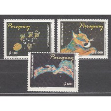 Paraguay - Correo 2001 Yvert 2836/8 ** Mnh Pinturas