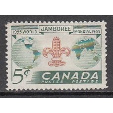 Canada - Correo 1955 Yvert 283 * Mh Deportes. Boi Scouts