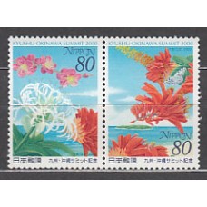 Japon - Correo 2000 Yvert 2841/2 ** Mnh  Flores