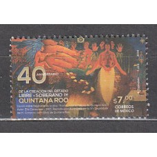 Mexico Correo 2014 Yvert 2841 ** Mnh  Quintana Roo
