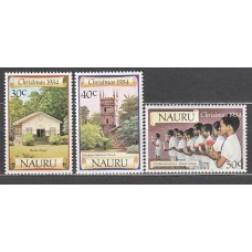 Nauru - Correo Yvert 286/8 ** Mnh Navidad