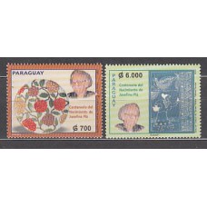 Paraguay - Correo 2003 Yvert 2861/2 ** Mnh Personaje