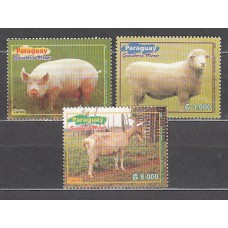 Paraguay - Correo 2003 Yvert 2868/70 ** Mnh Fauna