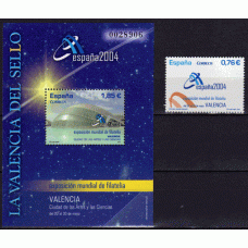 España II Centenario Correo 2003 Edifil 4033/4 ** Mnh