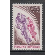 Andorra Francesa Correo 1980 Yvert 288 ** Mnh Deportes ciclismo