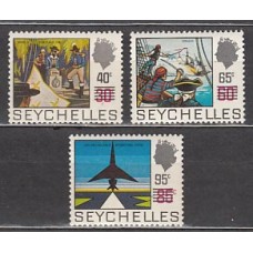 Seychelles - Correo Yvert 288/90 ** Mnh