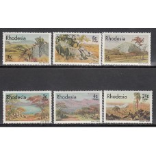 Rodesia del Sur - Correo Yvert 288/93 ** Mnh   Pinturas