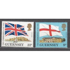 Guernsey - Correo 1984 Yvert 288/9 ** Mnh Banderas