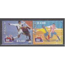 Paraguay - Correo 2003 Yvert 2881/2 ** Mnh Deportes. Fútbol