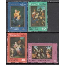 San Cristobal - Correo Yvert 289/92 ** Mnh Navidad