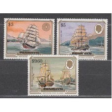 Penrhyn - Correo Yvert 290/2 ** Mnh Barcos